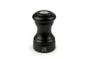 Salière Peugeot Bistro en bois de hêtre noir mat 9cm