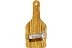 Mandoline à truffes Ambrogio Sanelli lame crantée en inox et manche en olivier