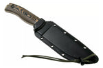 Couteau Esee 6 6PDT-005 lame carbone 16,5cm manche G10 Coyote et noir + étui