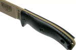 Couteau Esee 6 6PDE-001 lame acier carbone 16,5cm manche G10 noir + étui