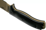 Couteau Esee 6 6PDE-001 lame acier carbone 16,5cm manche G10 noir + étui