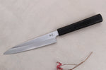 Couteau universel japonais artisanal Kagekiyo Yoshikazu Tanaka Damas Aogami 15cm