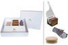 Coffret cadeau Ambrogio Sanelli mandoline à truffe XFETTA avec gant, support et brosse