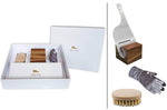 Coffret cadeau Ambrogio Sanelli mandoline à truffe XFETTA avec gant, support et brosse