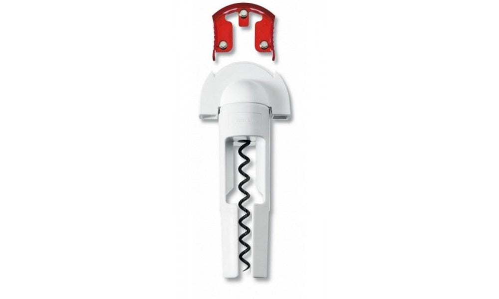 Tire bouchon Victorinox à cloche blanche avec coupe-capsule amovible