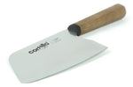 Couteau artisanal spécial 18cm Ambrogio Sanelli Cortello manche en noyer massif