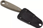 Couteau Esee Izula II IZULA-II-OD lame acier carbone 6,7cm manche micarta vert + étui