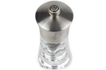 Moulin à poivre manuel Peugeot Ouessant en inox et acrylique 14cm