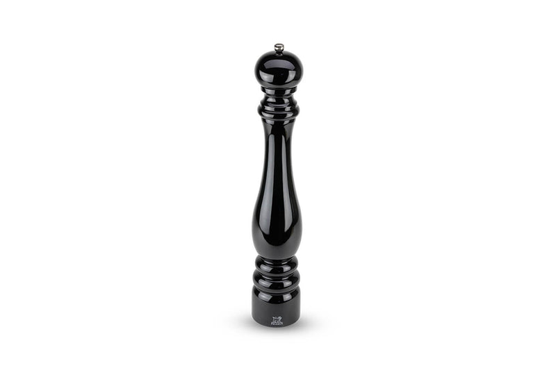 Moulin à poivre manuel Peugeot Paris Classic en bois de hêtre laqué noir - 50 cm