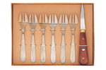 Coffret dégustation des huîtres Au Nain 6 fourchettes + 1 lancette