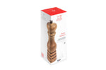 Moulin à sel sec manuel Peugeot Paris Antique en bois de hêtre patiné - 22 cm
