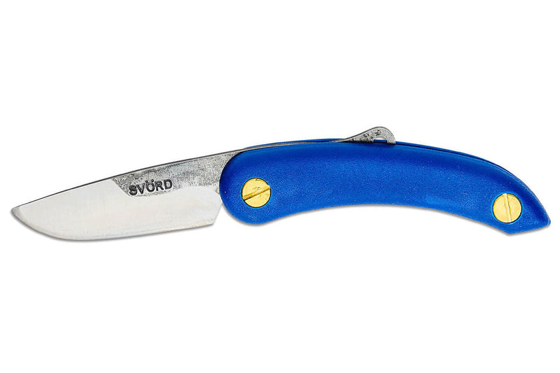 Couteau pliant Svord Peasant Bleu SVPKPPB manche en PP 13cm