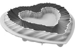 Moule silicone 3D Silikomart Heartbeat forme cœur torsadé