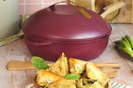 Poêle antiadhérente Cookut La Fabuleuse 8-en-1 rubis - 28cm