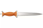 Couteau Böker Swiss Dagger 121553 lame en acier 21,9cm manche en bois de cerisier + étui en métal