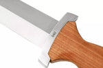 Couteau Böker Swiss Dagger 121553 lame en acier 21,9cm manche en bois de cerisier + étui en métal