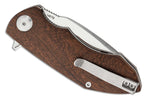 Couteau pliant Böker Arbolito Nahuel 01BA004 manche en bois de guayacan 11,8cm