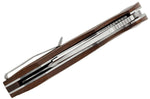 Couteau pliant Böker Arbolito Nahuel 01BA004 manche en bois de guayacan 11,8cm