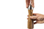 Moulin à poivre manuel Peugeot Fidji en bois d'olivier et inox