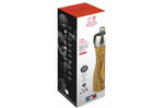 Moulin à poivre manuel Peugeot Fidji en bois d'olivier et inox - 20 cm