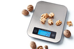 Balance de cuisine digitale Zassenhaus Pure en acier inox capacité 10kg - Inox