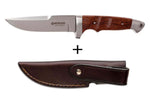 Couteau Böker Vollintegral 2.0 121585 lame en acier 11,8cm manche en bois + étui en cuir