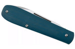 Couteau pliant Böker Coffin Denim 112944 manche en micarta bleu 10,7cm
