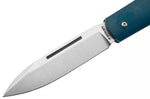 Couteau pliant Böker Coffin Denim 112944 manche en micarta bleu 10,7cm