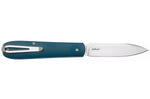 Couteau pliant Böker Coffin Denim 112944 manche en micarta bleu 10,7cm