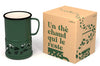 Mug à thé Cookut Sixtea chauffé à la bougie vert
