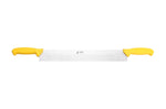 Couteau à fromage 2 manches Au Nain Sigma 33cm en PP jaune