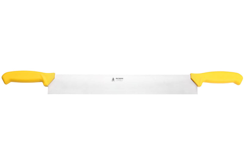 Couteau à fromage 2 manches Au Nain Sigma 50cm en PP jaune
