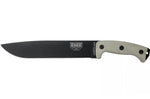Machette Esee Junglas JUNGLAS-E lame acier carbone noir 26,5cm manche micarta gris + étui