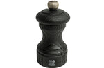 Moulin à poivre manuel Peugeot Bistro Nature Black en bois recyclé noir 10cm