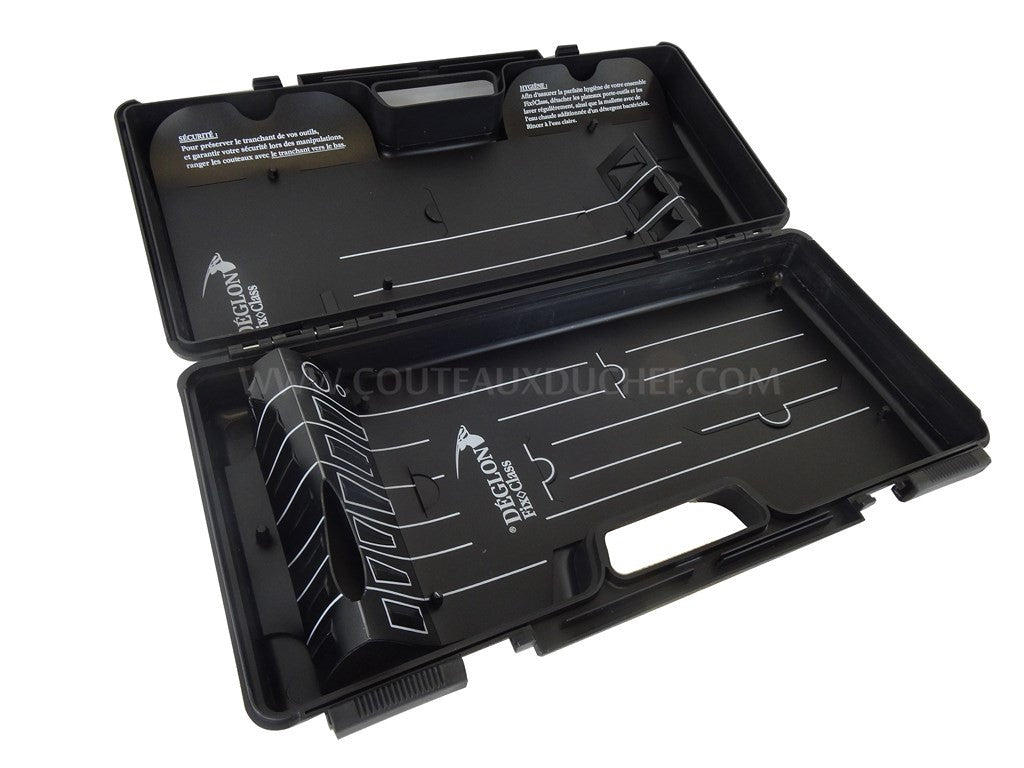Mallette compacte vide Deglon avec 2 plateaux fixes
