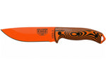 Couteau Esee 5 5POR-006 lame acier carbone orange 13,2cm manche G10 noir/orange + étui