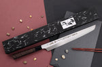 Couteau sakimaru yanagiba 30cm japonais artisanal Sakai Takayuki Honyaki Shoryu VG10
