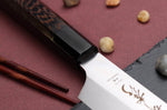 Couteau sakimaru yanagiba 30cm japonais artisanal Sakai Takayuki Honyaki Shoryu VG10