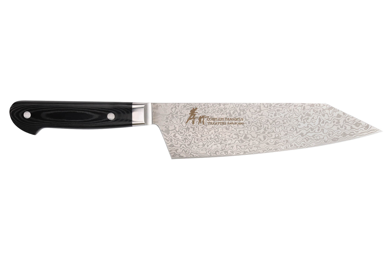 Couteau kengata 19cm japonais Sakai Takayuki Coreless Damascus