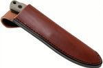 Couteau Esee Ashley Game ESEE-AGK lame acier carbone noir 9,1cm manche micarta gris + étui cuir
