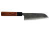 Couteau santoku 16,5cm japonais artisanal Yuzo Black Nashiji