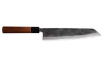 Couteau kiritsuke 24cm japonais artisanal Yuzo Black Nashiji