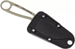 Couteau de cou Esee Izula Desert Tan IZULA-DT lame acier carbone 6,7cm manche en acier + étui
