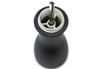 Moulin à sel sec manuel Peugeot Fidji en bois de hêtre et inox collection graphite 15cm