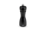 Moulin à poivre manuel Peugeot Tahiti en bois de hêtre noir mat - 15 cm