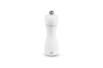 Moulin à sel sec manuel Peugeot Tahiti en bois de hêtre blanc mat - 15 cm