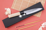 Couteau universel 12cm japonais artisanal Naoki Mazaki WS2 poli
