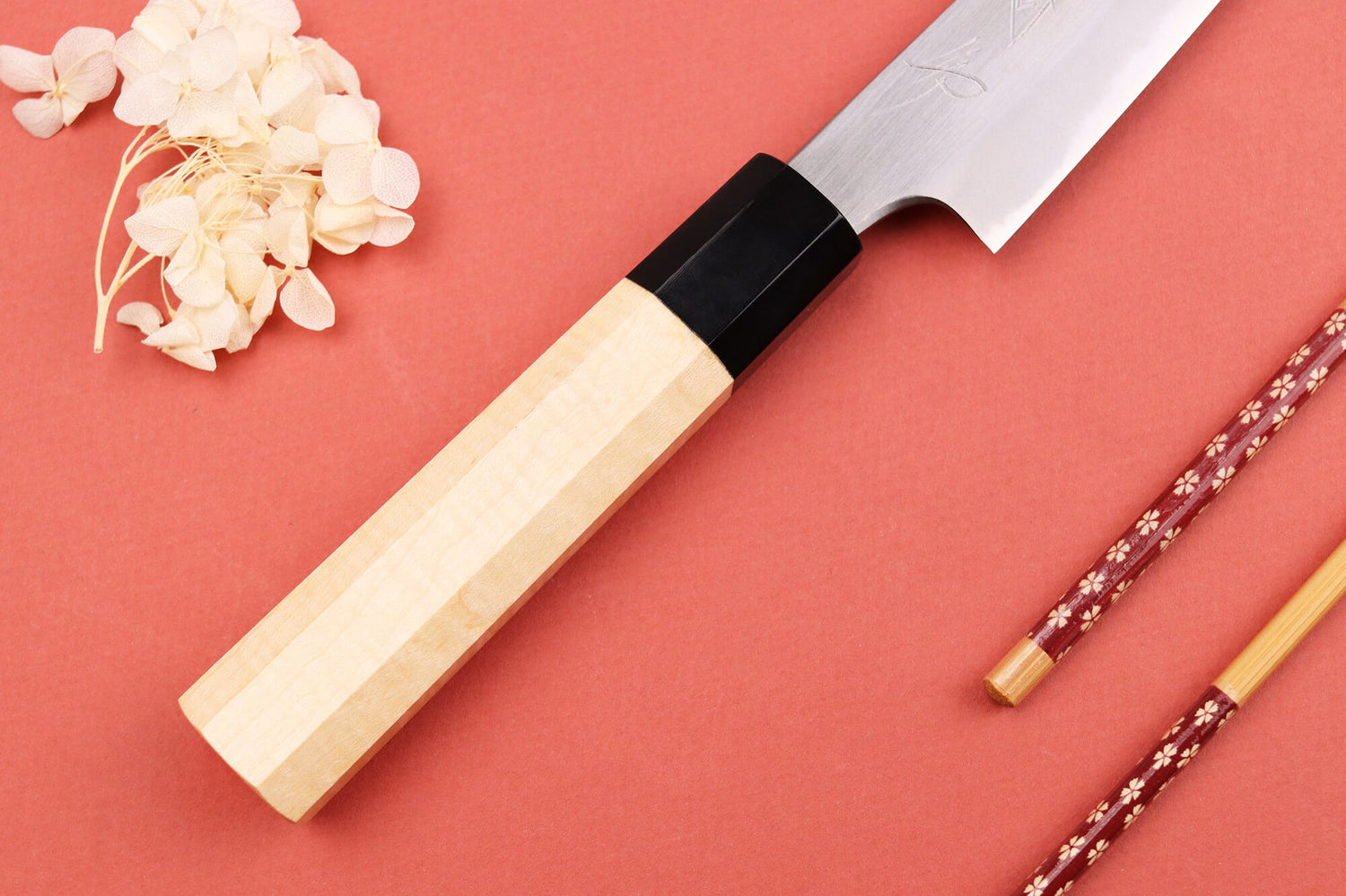 Couteau universel 12cm japonais artisanal Naoki Mazaki WS2 poli