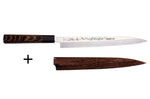 Couteau yanagiba 27cm japonais artisanal Sakai Takayuki Honyaki Shoryu VG10