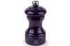 Moulin à poivre manuel Peugeot Bistro en bois de hêtre laqué aubergine 10cm
